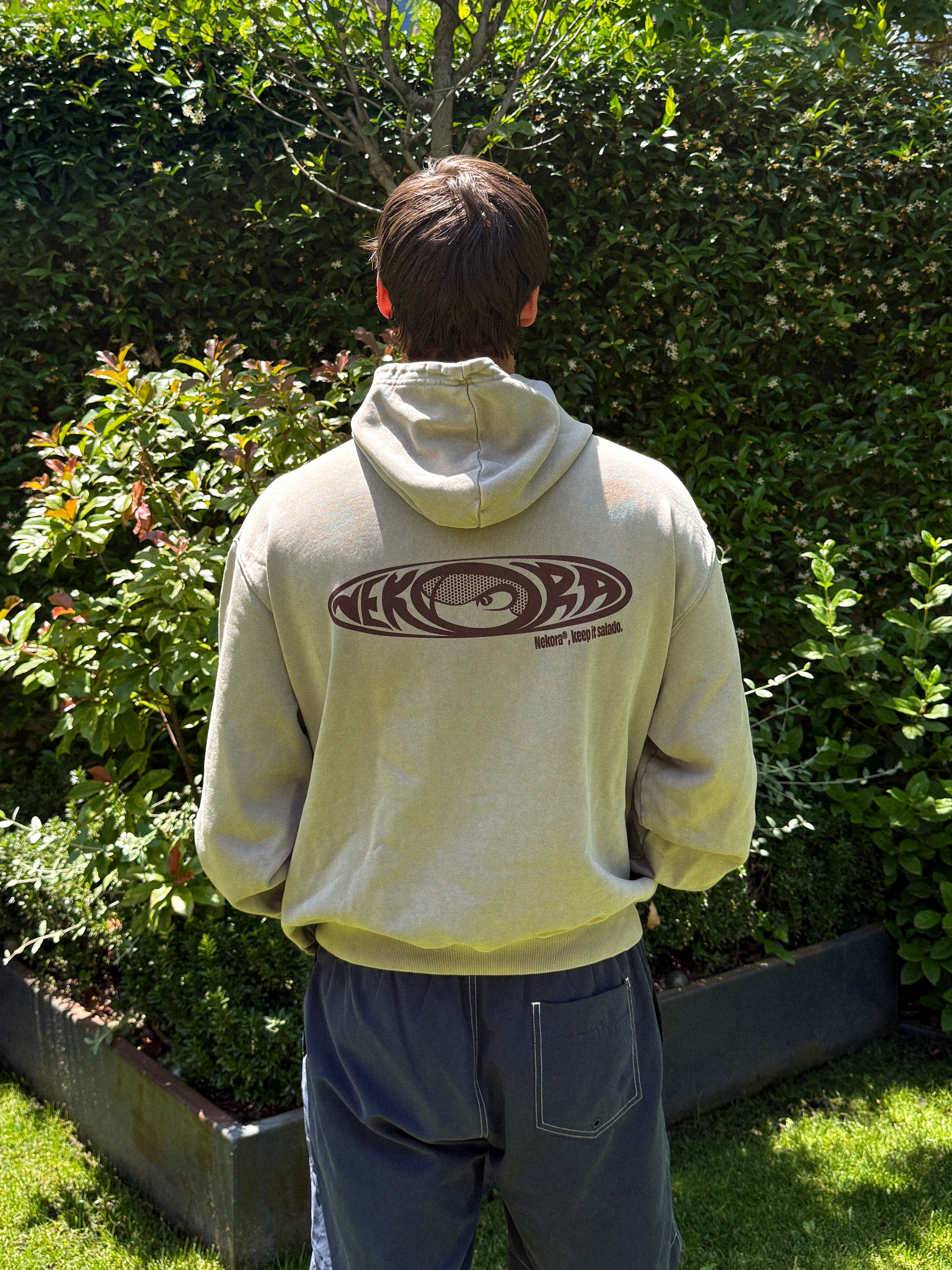 Sudadera Marea Beige & Burdeos